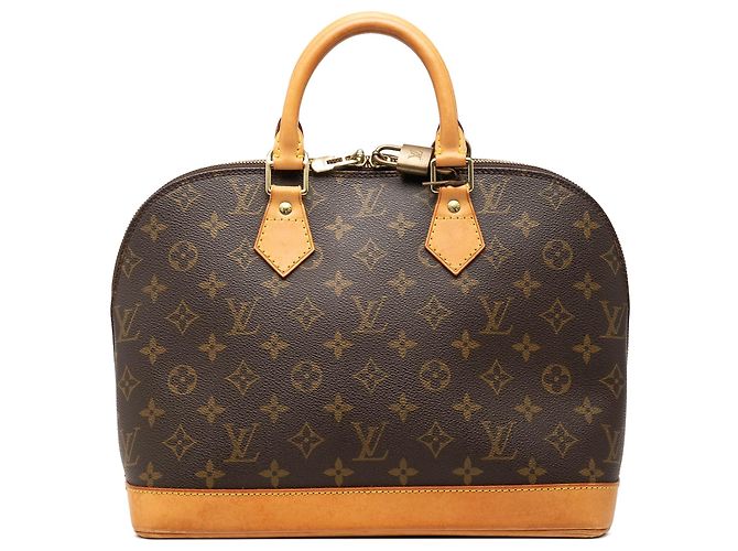 Borsa Louis Vuitton Monogram Alma PM Marrone