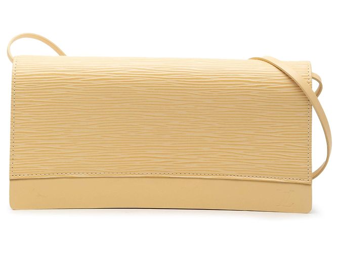 Louis Vuitton Epi Honfleur Schultertasche Gelb