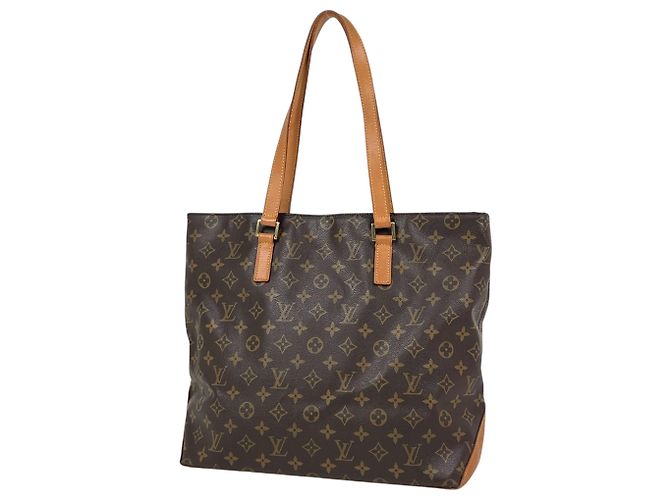 Louis Vuitton Cabas Mezzo Tote Bag Braun