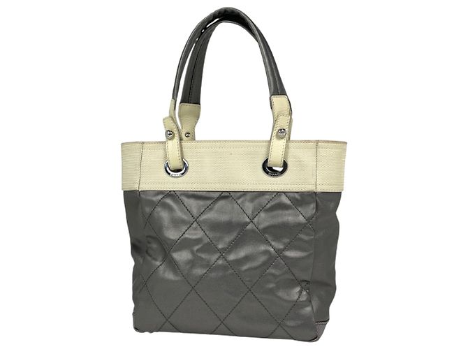 Chanel Paris Biarritz Tote PM Handtasche Braun Roh