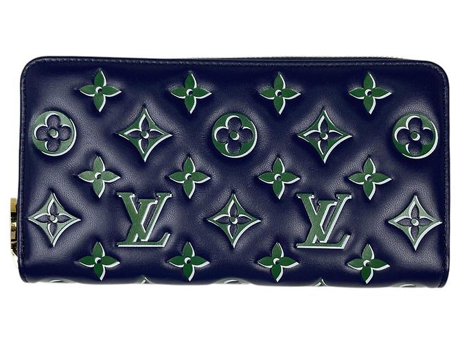Louis Vuitton Zippy Wallet Navy blue