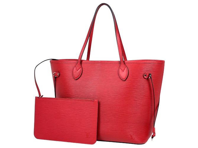 Sac cabas Louis Vuitton Neverfull MM Rouge