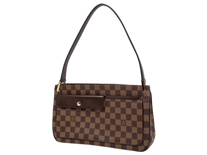 Bolsa de Ombro Louis Vuitton Aubagne Marrom