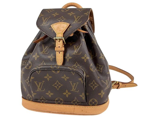 Louis Vuitton Mini Montsouris Backpack Brown