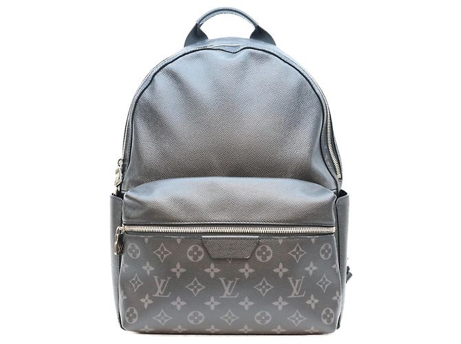 Louis Vuitton Taigarama Monogram Discovery Backpack PM Black