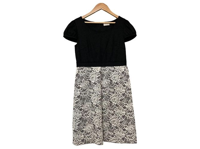 Autre Marque Harrods Besticktes Kleid Schwarz