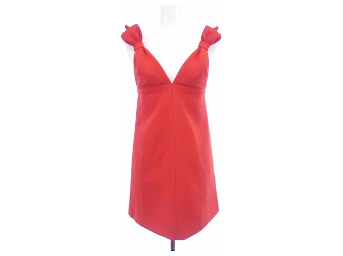 Vestido Christian Dior Vermelho