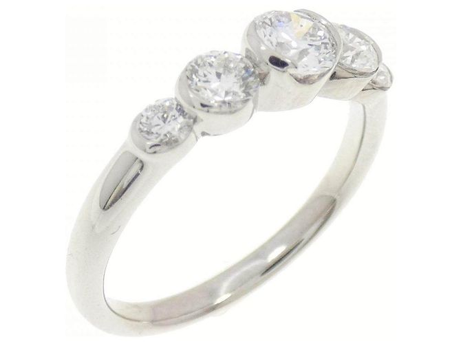 Autre Marque Monnickendam Platin-Diamantring Silber