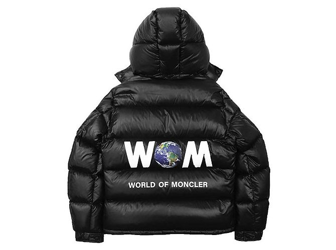 Moncler Fragment HANTIUM Down Jacket Black