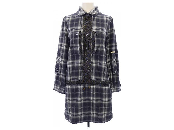 Louis Vuitton WRDR02B3A Kleid Braun