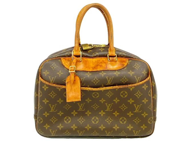 Bolsa Louis Vuitton Monogram Deauville Marrom