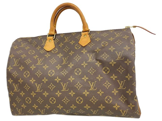 Bolsa Louis Vuitton Monogram Speedy 40 Marrom