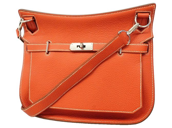 Hermès Bolso de hombro Hermes Jypsiere 28 Roja