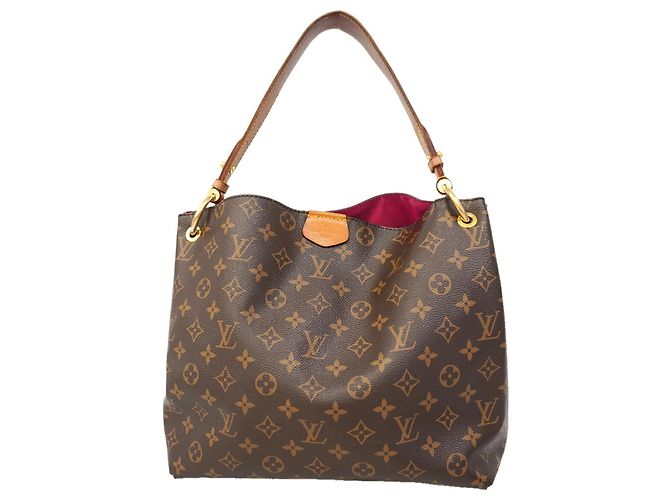 Borsa a tracolla Louis Vuitton Monogram Graceful PM Rosa