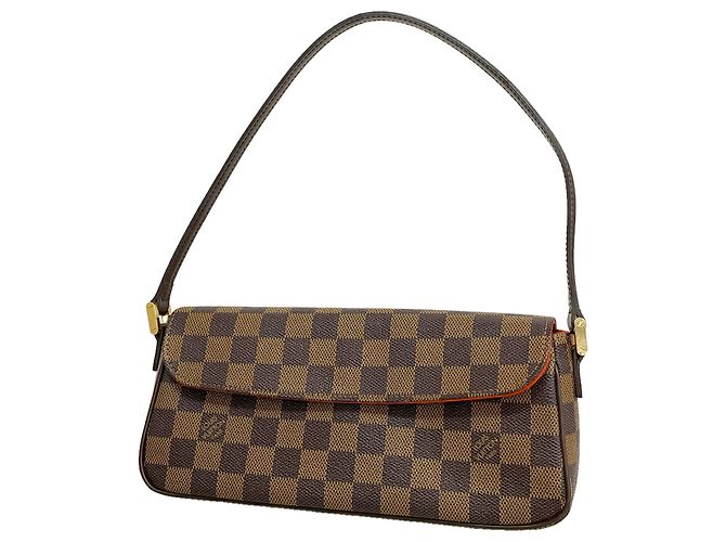 Borsa a tracolla Louis Vuitton Damier Recoleta N51299 Ebene Damier ebene