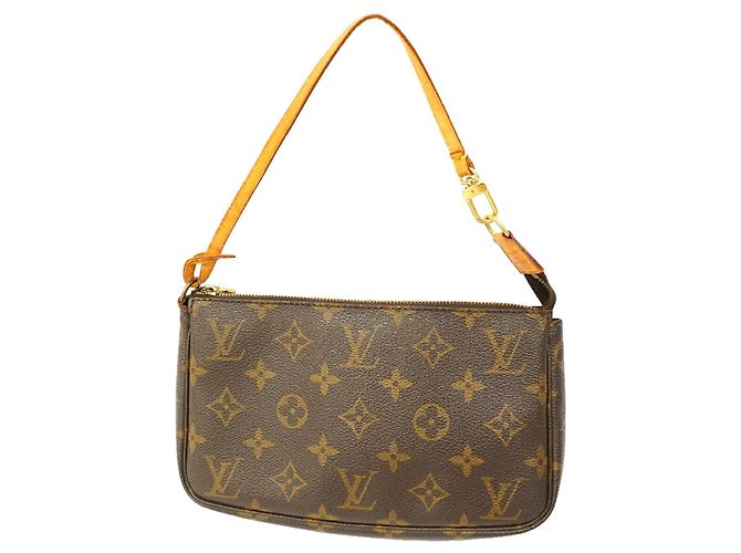 Louis Vuitton Monogram Pochette Accessoires Bag/Pouch Marrone