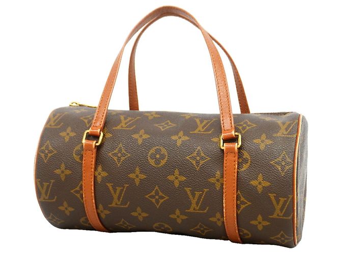 Louis Vuitton Monogram Papillon 26 Handtasche Braun