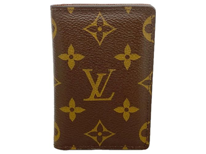 Organizer Louis Vuitton Monogram Card Case Brown