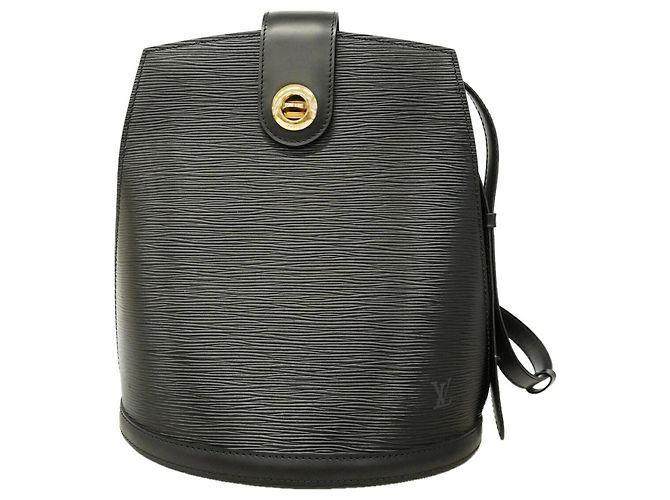 Borsa a tracolla Louis Vuitton Epi Cluny Nero