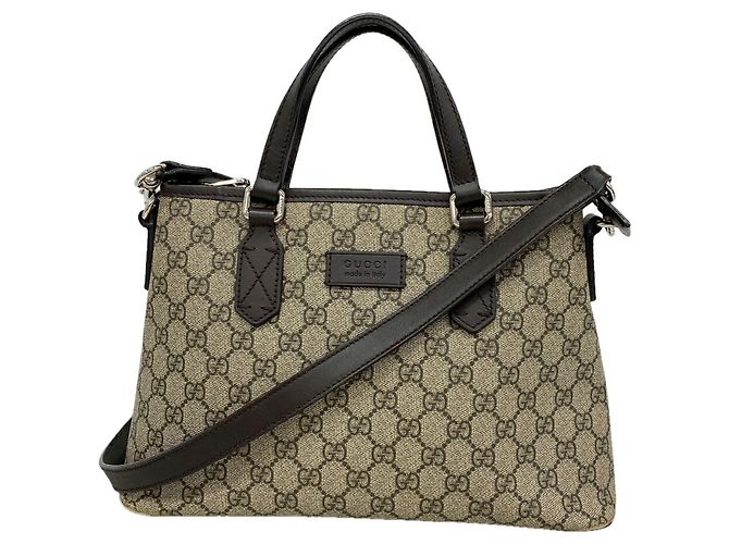 Borsa Gucci GG Supreme Marrone