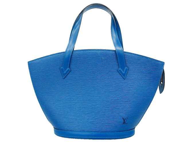 Borsa Louis Vuitton Epi Saint Jacques in Toledo Blue