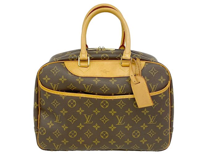Bolsa Louis Vuitton Monogram Deauville Marrom