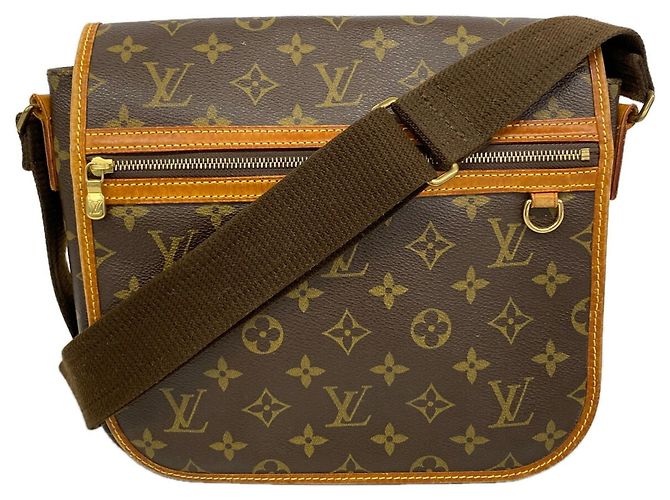 Borsa a tracolla Louis Vuitton Monogram Bosphore PM Marrone