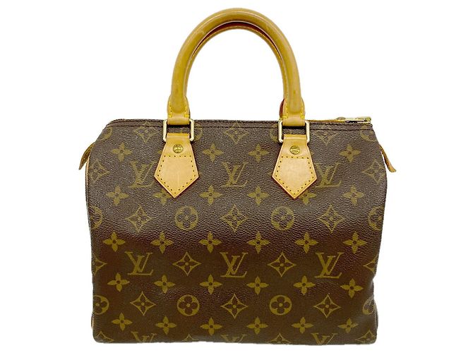Louis Vuitton Monogram Speedy 25 Handtasche Braun