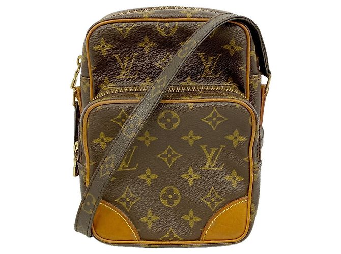 Bolsa de Ombro Louis Vuitton Monogram Amazon Marrom