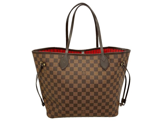 Borsa Tote Louis Vuitton Damier Neverfull MM N51105 Ebene Damier ebene
