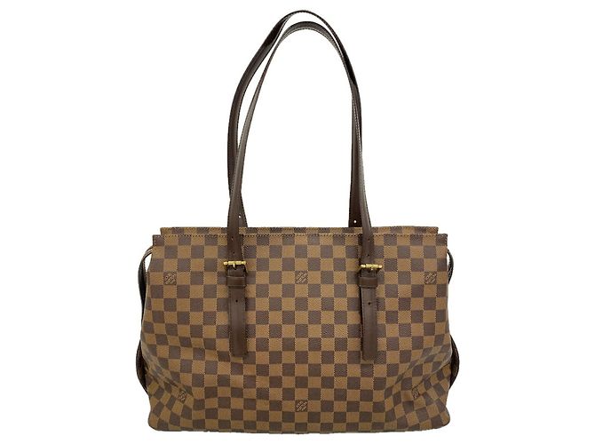Borsa a tracolla Louis Vuitton Damier Chelsea N51119 Ebene Damier ebene