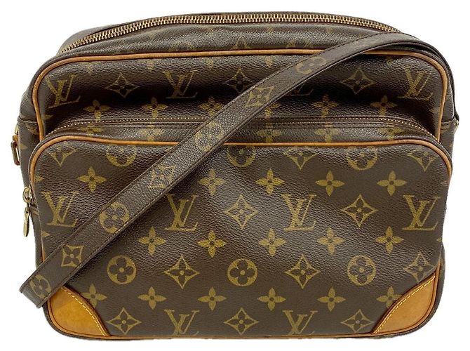 Borsa a tracolla Louis Vuitton Monogram Nile M45244 Marrone