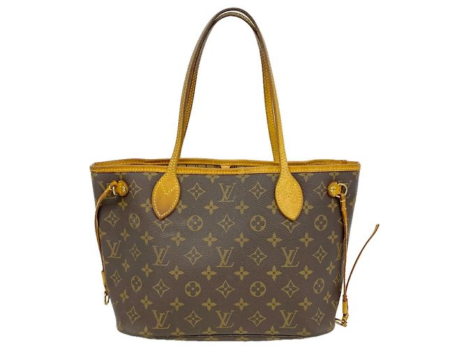 Saco Tote Louis Vuitton Monogram Neverfull PM Marrom