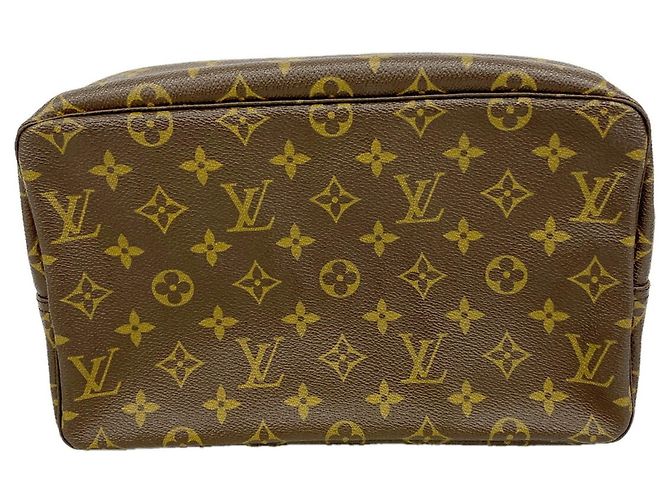 Pouch Louis Vuitton Monogram Toilette 28 Marrone