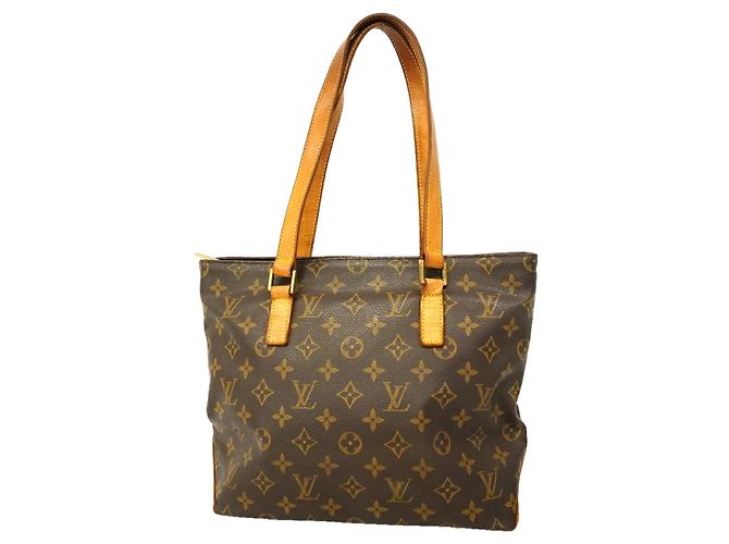 Borsa Cabas Piano Monogram Louis Vuitton Marrone