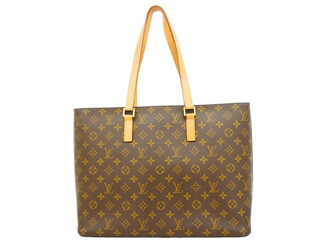 Borsa Tote Louis Vuitton Monogram Luco Marrone