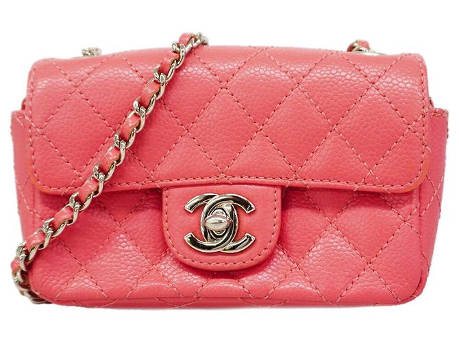 Borsa a tracolla Chanel rosa