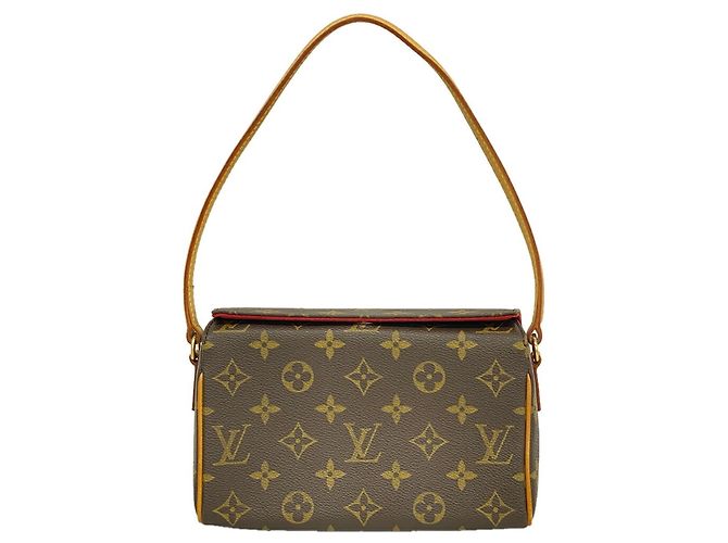 Bolsa Louis Vuitton Monogram Recital M51900 Marrom