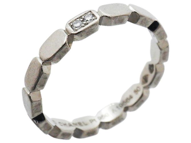 Chanel Première Promesse Platinum Band Ring