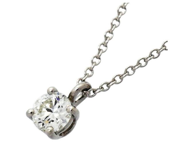 Tiffany & Co. Solitär-Halskette