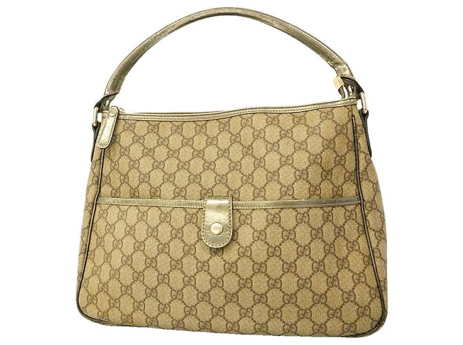 Borsa a tracolla Gucci GG Supreme Marrone
