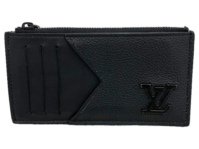 Portamonete Louis Vuitton in Black Nero