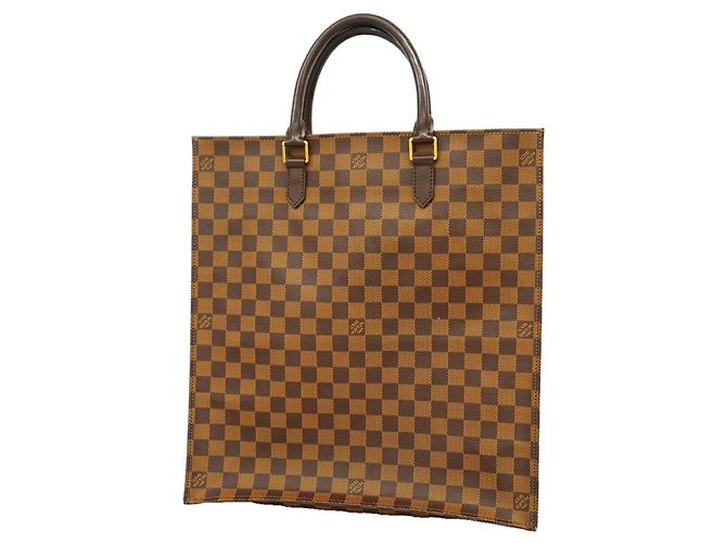 Borsa Tote Louis Vuitton Damier Sac Plat Damier ebene