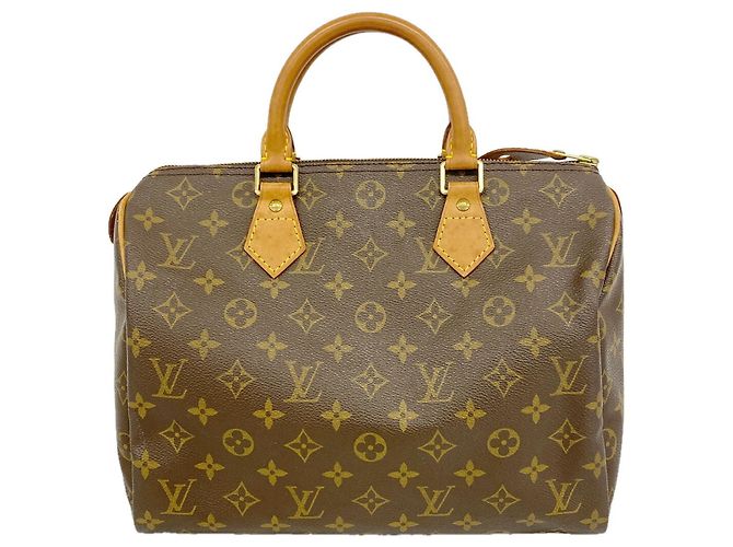 Bolsa Louis Vuitton Monogram Speedy 30 Marrom