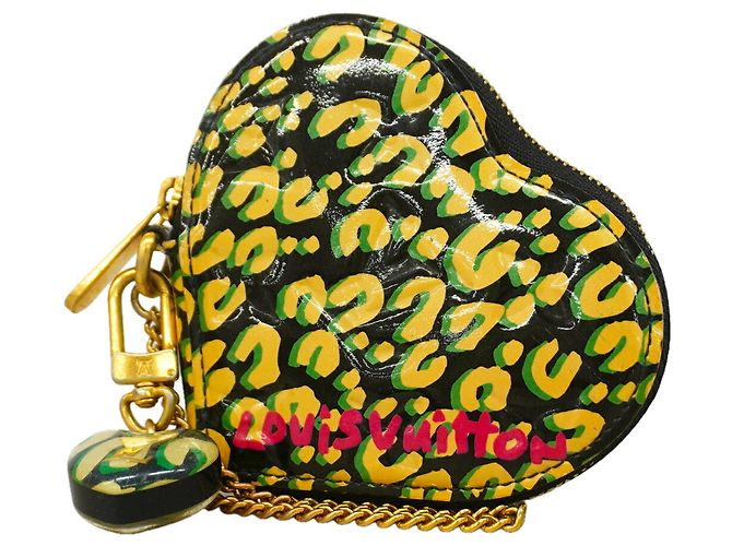 Portamonete Louis Vuitton Vernis Leopard