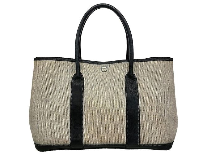Hermès Borsa Tote Hermes Garden PM Nero