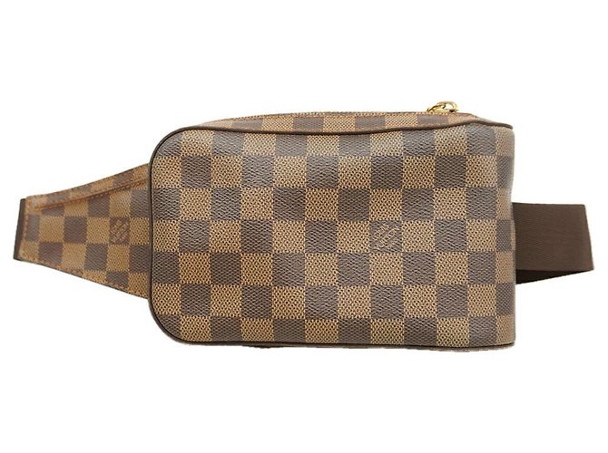 Borsa a tracolla Louis Vuitton Damier Geronimos Damier ebene