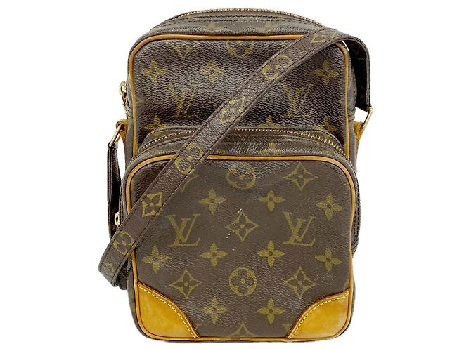 Borsa a tracolla Louis Vuitton Monogram Amazon Marrone