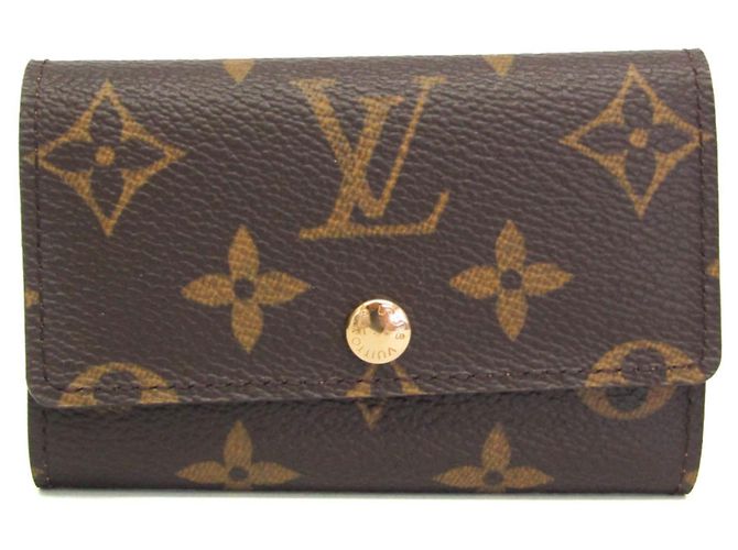 Louis Vuitton Monogram Key Holder 6 M62630 Brown