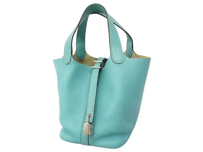 Hermès Borsa Hermes Picotin Lock PM Blu